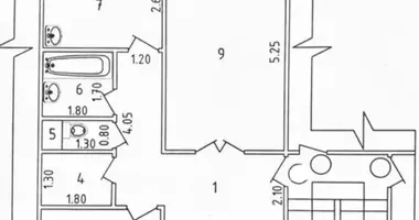 Квартира 3 комнаты в Ташкент, Узбекистан