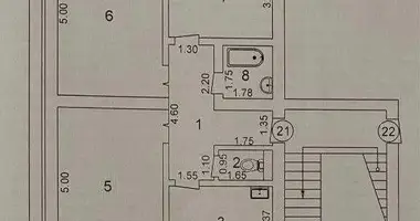 Квартира 3 комнаты в Шайхантаурский район, Узбекистан