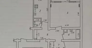 Квартира 3 комнаты в Ташкент, Узбекистан