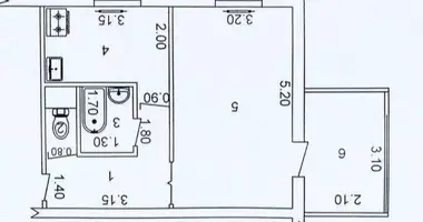 Квартира 1 комната в Ташкент, Узбекистан