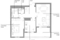 Квартира 2 комнаты 65 м² Ташкент, Узбекистан