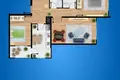 Kvartira 3 xonalar 82 m² Toshkentda