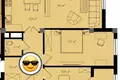 Kvartira 3 xonalar 84 m² Toshkentda