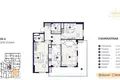 Kvartira 3 xonalar 90 m² Toshkentda
