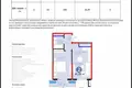 Kvartira 2 xonalar 42 m² Toshkentda