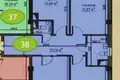 Квартира 1 комната 44 м² Ташкент, Узбекистан