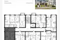Kvartira 2 xonalar 48 m² Toshkentda