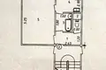 Kvartira 1 xona 36 m² Toshkentda