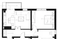 Kvartira 3 xonalar 60 m² Toshkentda