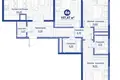 Kvartira 4 xonalar 107 m² Toshkentda