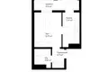 Квартира 1 комната 30 м² Ташкент, Узбекистан