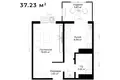 Квартира 1 комната 33 м² Ташкент, Узбекистан