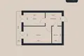 Квартира 1 комната 39 м² Ташкент, Узбекистан