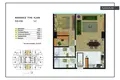 Квартира 2 комнаты 69 м² Ташкент, Узбекистан