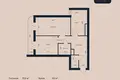 Квартира 1 комната 39 м² Ташкент, Узбекистан