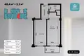 Kvartira 2 xonalar 48 m² Toshkentda
