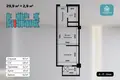Квартира 1 комната 29 м² Ташкент, Узбекистан