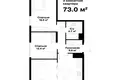 Квартира 3 комнаты 71 м² Ташкент, Узбекистан