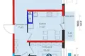 Квартира 2 комнаты 52 м² Ташкент, Узбекистан