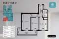 Kvartira 2 xonalar 64 m² Toshkentda