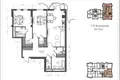 Kvartira 3 xonalar 105 m² Toshkentda