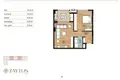 Квартира 2 комнаты 60 м² Ташкент, Узбекистан