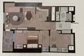 Kvartira 2 xonalar 48 m² Toshkentda