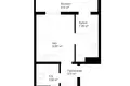Квартира 1 комната 30 м² Ташкент, Узбекистан