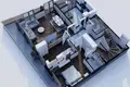 Ko'p darajali kvartiralar 3 xonalar 189 m² Toshkentda
