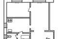 Kvartira 2 xonalar 40 m² Toshkentda