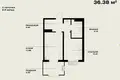 Квартира 2 комнаты 36 м² Ташкент, Узбекистан