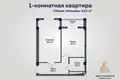 Квартира 1 комната 45 м² Ташкент, Узбекистан