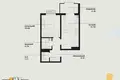 Квартира 2 комнаты 38 м² Канимехский район, Узбекистан