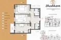 Квартира 3 комнаты 72 м² Ташкент, Узбекистан