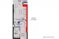 Kvartira 1 xona 35 m² Toshkentda