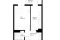 Квартира 1 комната 32 м² Ташкент, Узбекистан