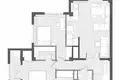 Kvartira 3 xonalar 78 m² Toshkentda