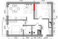 Kvartira 3 xonalar 70 m² Toshkentda