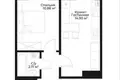 Kvartira 2 xonalar 40 m² Toshkentda