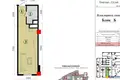 Квартира 1 комната 33 м² Ташкент, Узбекистан