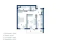 Квартира 2 комнаты 51 м² Ташкент, Узбекистан