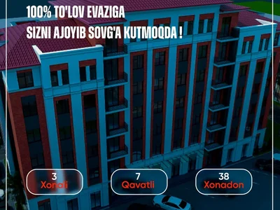 Kvartira binosi ЖК «OSUDA HAYOT»,
