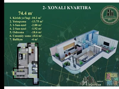 Жилой квартал ANGREN SMART CITY 
