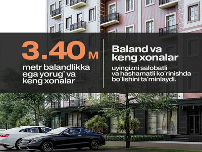 Kvartira binosi ЖК  «London»
