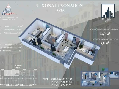 Многоквартирный жилой дом ЖК Mutavalli City